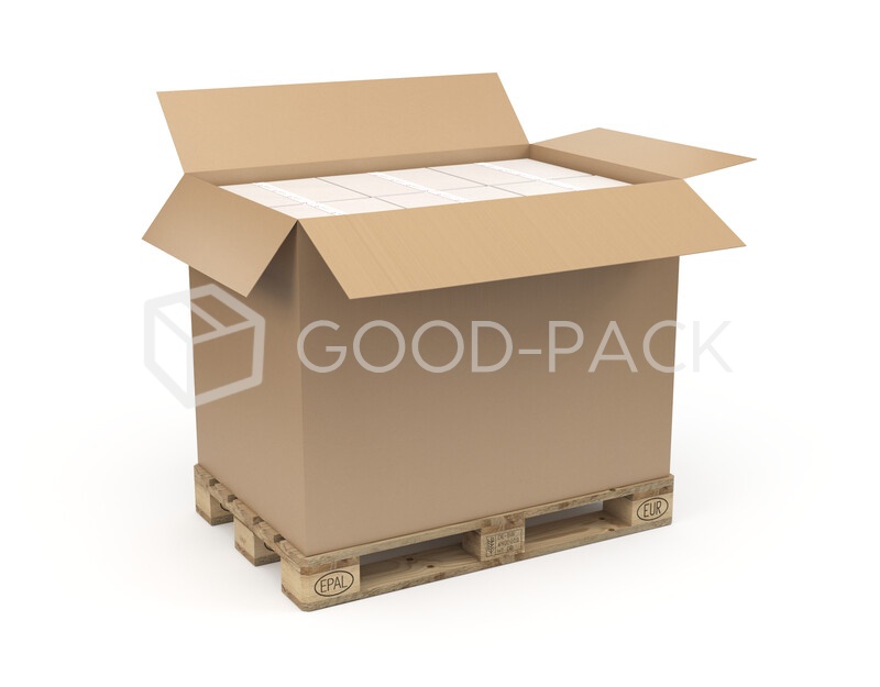 Картонный короб 1200x800x800, Т-24С, 0201