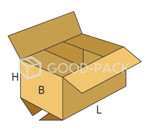 Картонный короб 600x400x400, Т-24В, 0201 (ПРЕМИУМ)