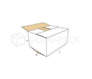Картонная коробка квадратная 500x500x500, П-32ВС, 0201