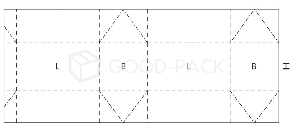 Коробка Fefco 0226