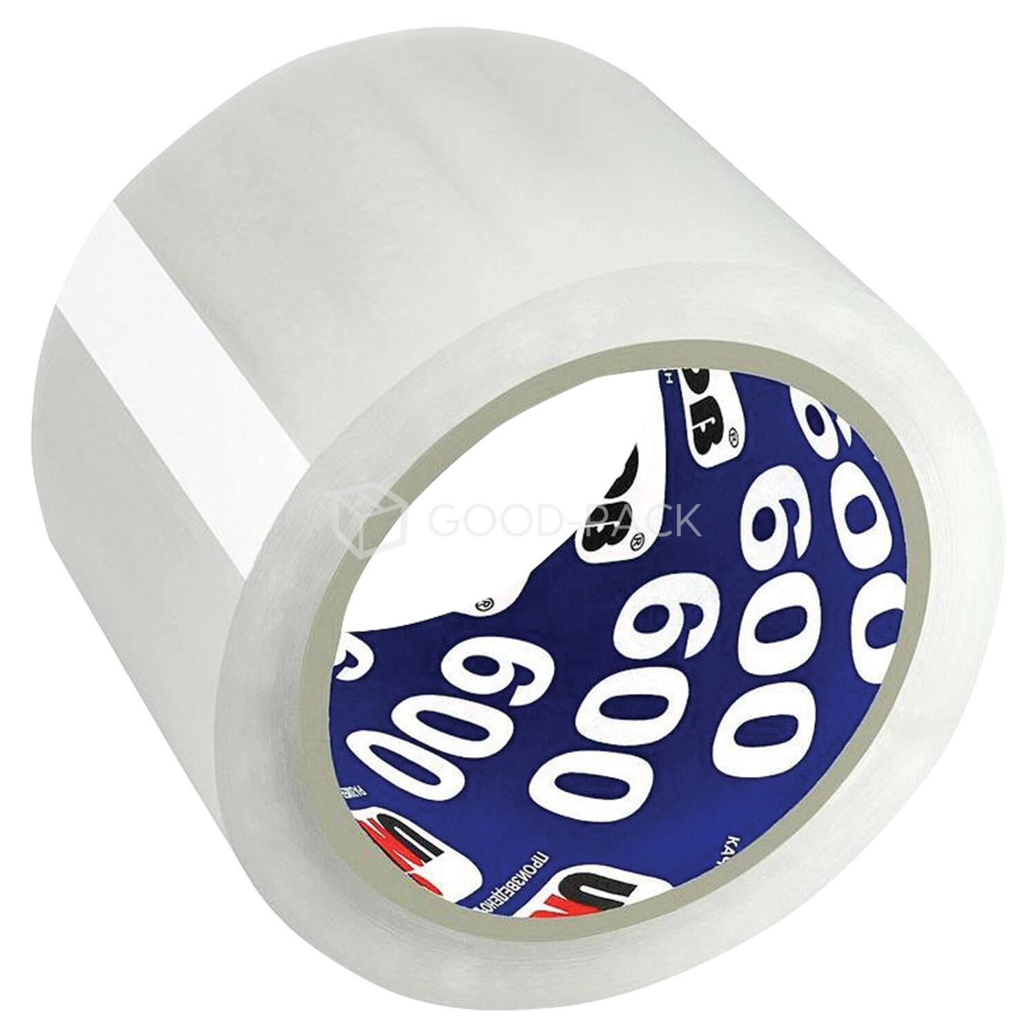 Клейкая лента прозрачная широкая Unibob®, 72x66x45