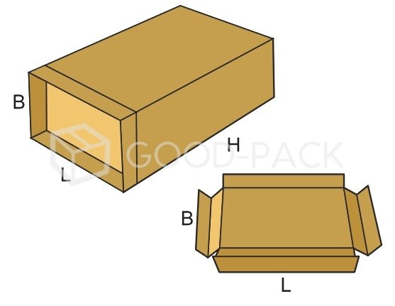 Коробка Fefco 0615