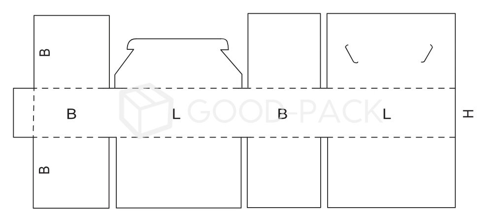Коробка Fefco 0218