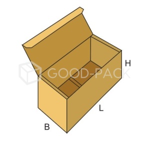 Самосборный гофрокороб №11 195x75x60 мм, Т-22E, 0470