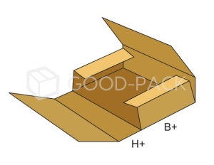 Короб для мебели №4/3 310x310x55 мм, П-32ВС, 0401