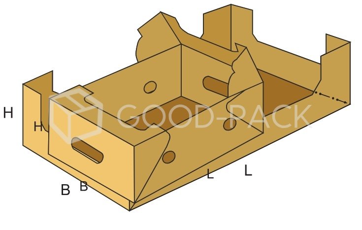 Коробка Fefco 0774