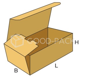 Книжная коробка №1 493x168x58 мм, 	Т-23В, 0421