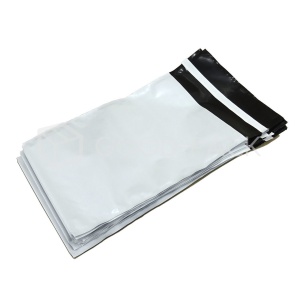 Курьер-пакет белый без печати, без кармана, 165x240+40 мм, 50 мкм, 1 шт.