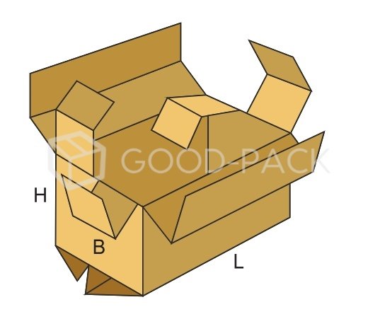 Коробка Fefco 0208
