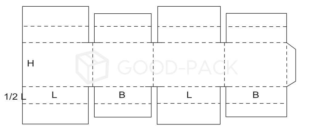 Коробка Fefco 0229